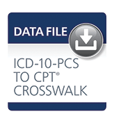 image of ICD-10-PCS to CPT® Crosswalk        