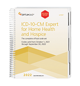 image of 2022 ICD-10-CM Expert for Home Health and Hospice with Guidelines (Spiral)