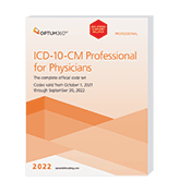 image of 2022 ICD-10-CM for Physicians with Guidelines (Softbound)