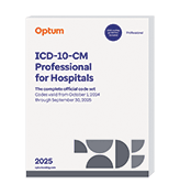 image of 2025 ICD-10-CM Professional for Hospitals with Guidelines (Softbound)